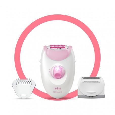 Braun Silk Epil 3 2 In 1 Epilator & Shaver