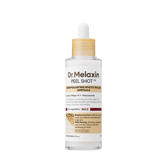 DR.MELAXIN PEEL SHOT EXFOLIATING RICE AMPOULE (SENSITIVE SKIN)