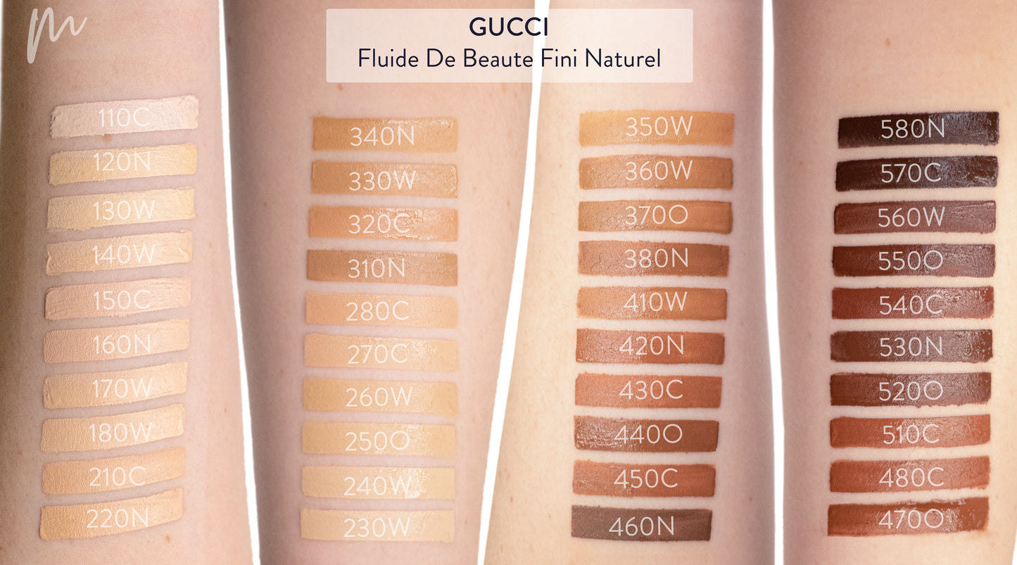 GUCCI FLUID FOUNDATION NATURAL FINISH (160N)