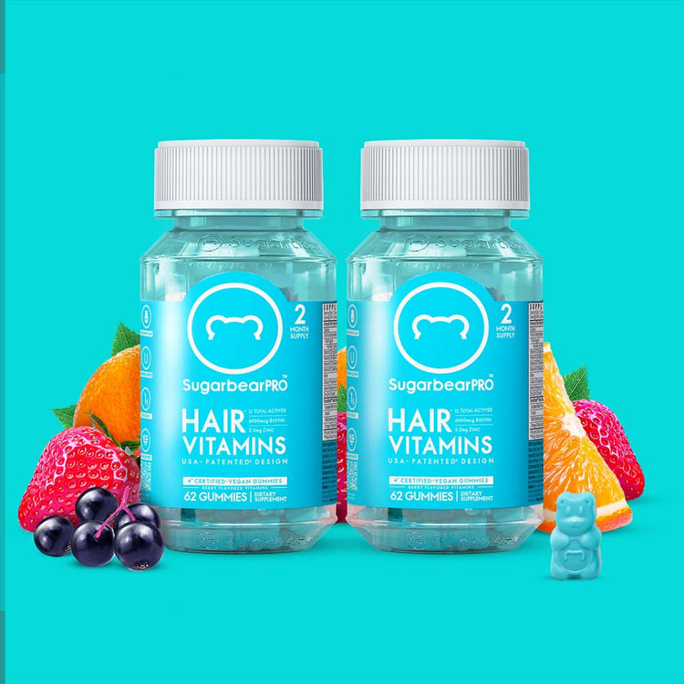SUGARBEAR PRO HAIR VITAMIN GUMMIES NEW FORMULA (4 MONTH SUPPLY)