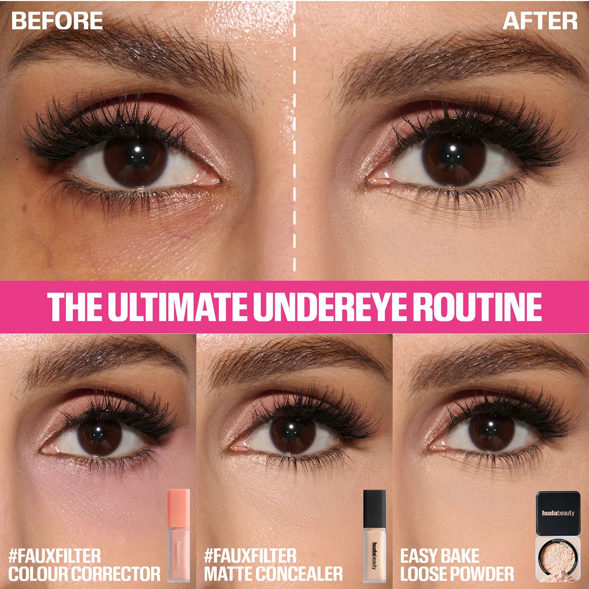 HUDA BEAUTY EASY BAKE DUO -CHERRY PEACH