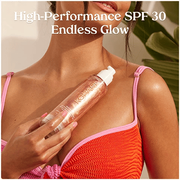 KOPRI ROSE SUN SHIELF BODY GLOW SPF 45 BROAD SPECTRUM UVA &UVB & PARABEN FREE (ROSE GOLD)