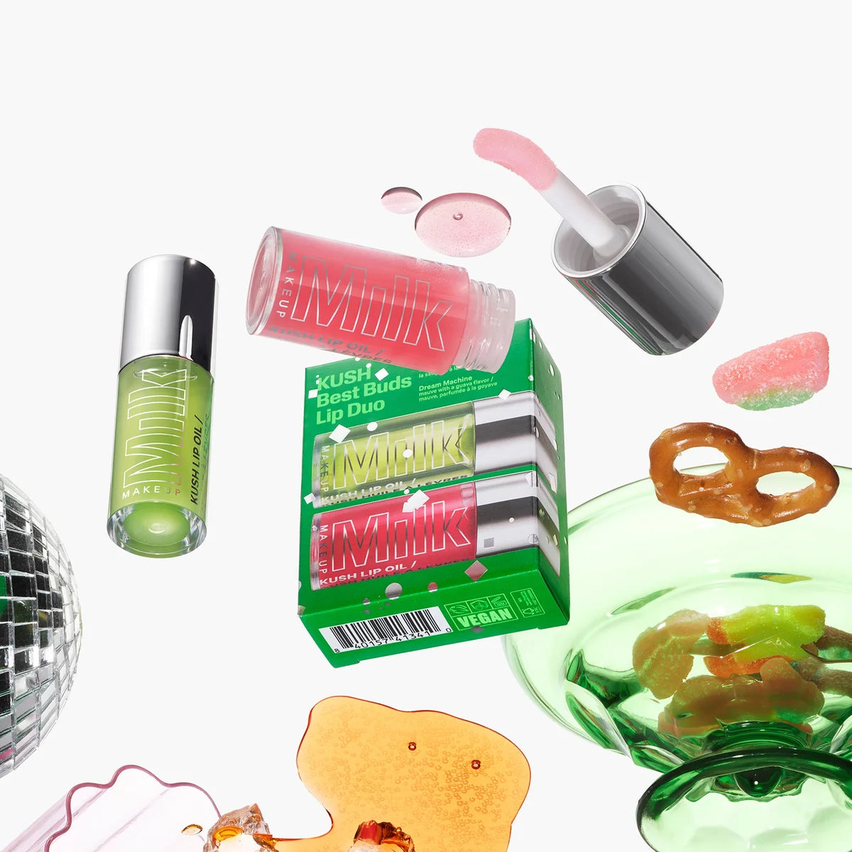 MILK BEAUTY KUSH BEST BUDS LIP DUO (KUSH LIP OIL)