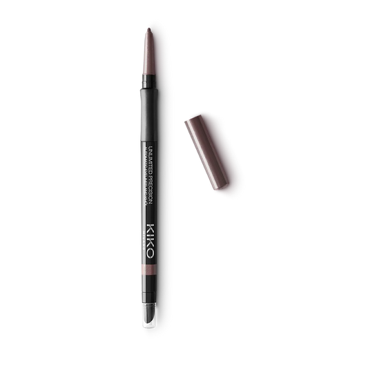 KIKO MILANO UNLIMITED PRECISION AUTOMATIC EYELINER & KHOL (14 SHIMMERING DARK TAUPE)