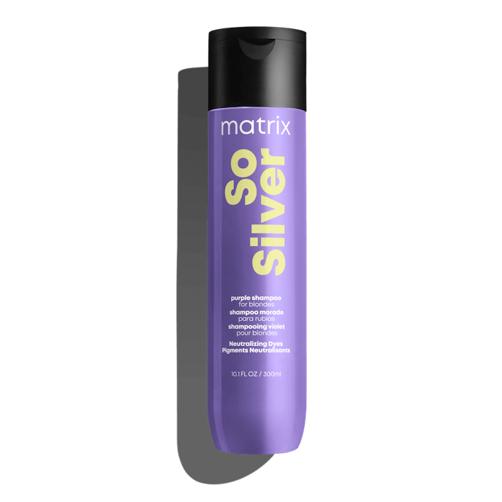 Matrix So Silver Purple Shampoo For Blonde Ad Silver Hair