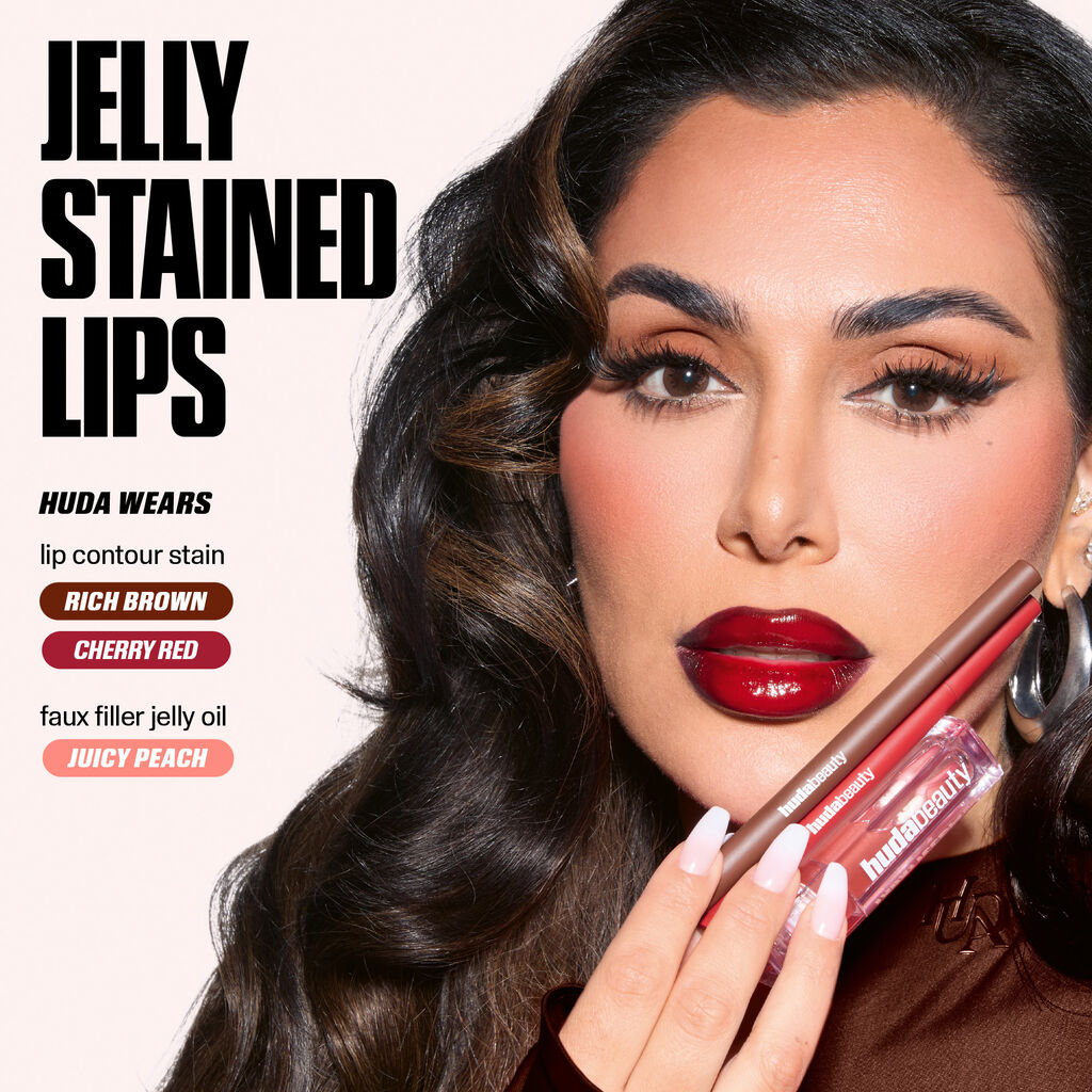 HUDA BEAUTY FAUX FILLER JELLY OIL (PINK LADY)