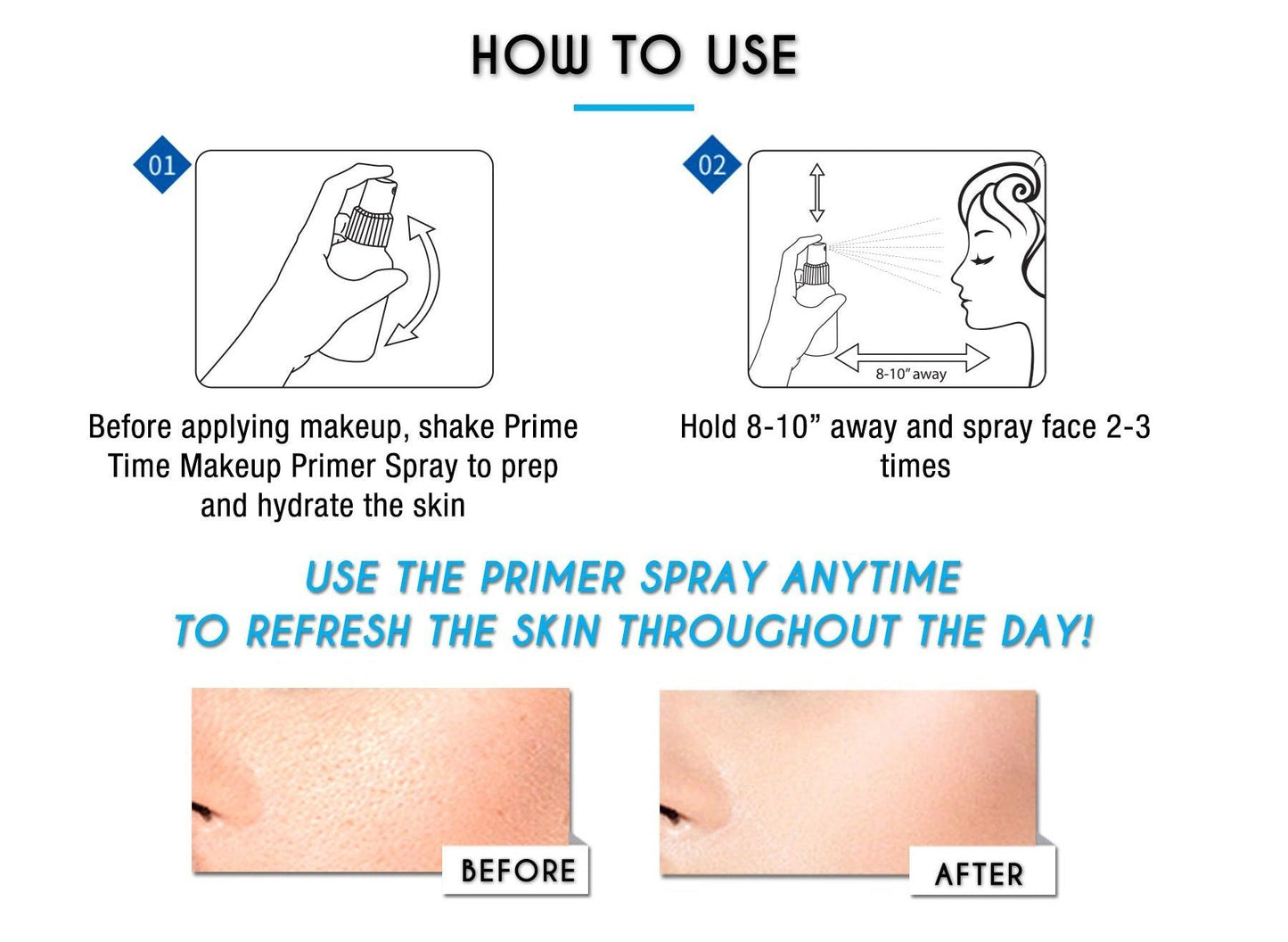 J.Cat Beauty Prime Time Makeup Primer Spray