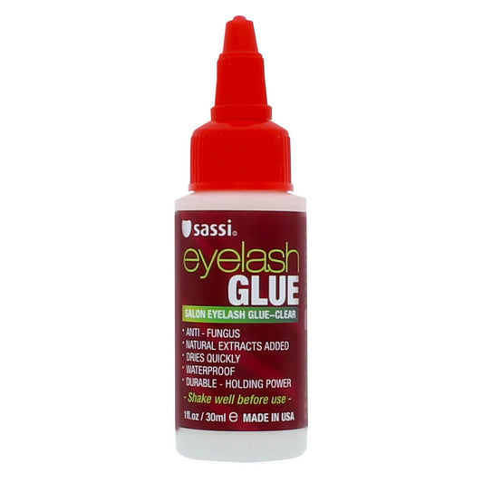 SASSI EYELASH GLUE ORIGINAL MADE IN USA (CLEAR)