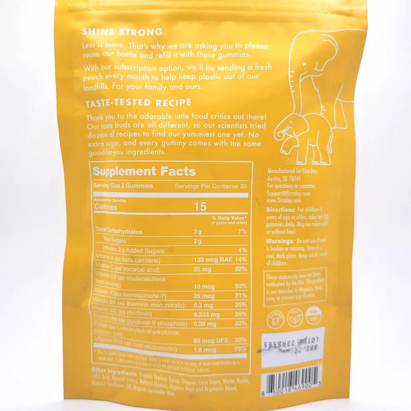 FIRST DAY KIDS DAILY ENRICHMENT MULTI GUMMIES