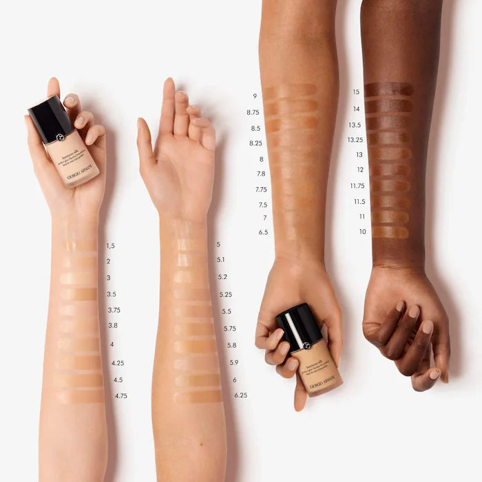 GIORGIO ARMANI SILK LUMINOUS FOUNDATION (4)