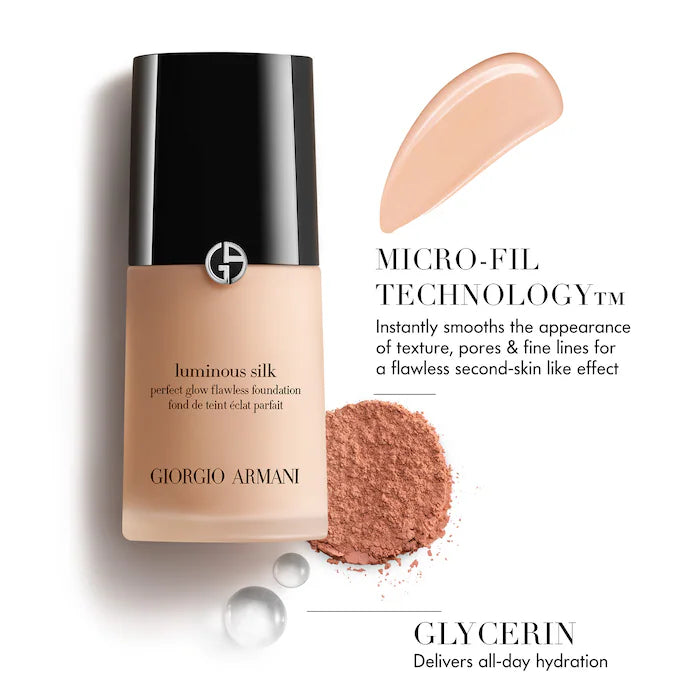 GIORGIO ARMANI SILK LUMINOUS FOUNDATION (4)