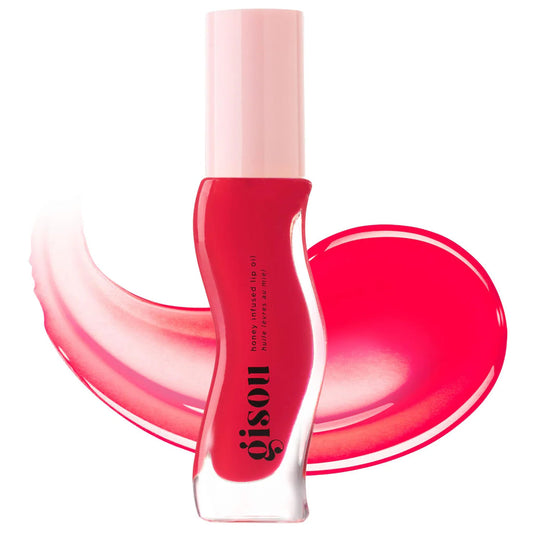 GISOU HONEY INFUSED LIP OIL (Strawberry Sorbet)