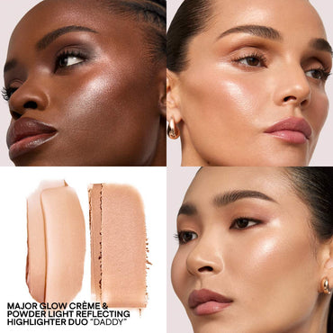 PATRICK TA GLOW CREME & POWDER LIGHT REFLECTING TRANSLUCENT HIGHLIGHTER DUO (daddy)
