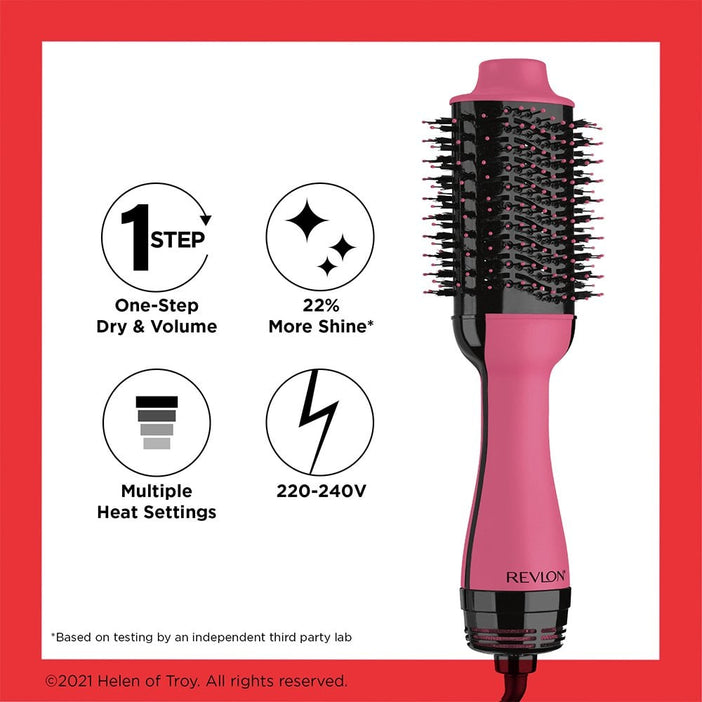 Revlon Pro Collection Revlon Pro Collection Salon One-Step Hair Dryer & Volumiser Pink