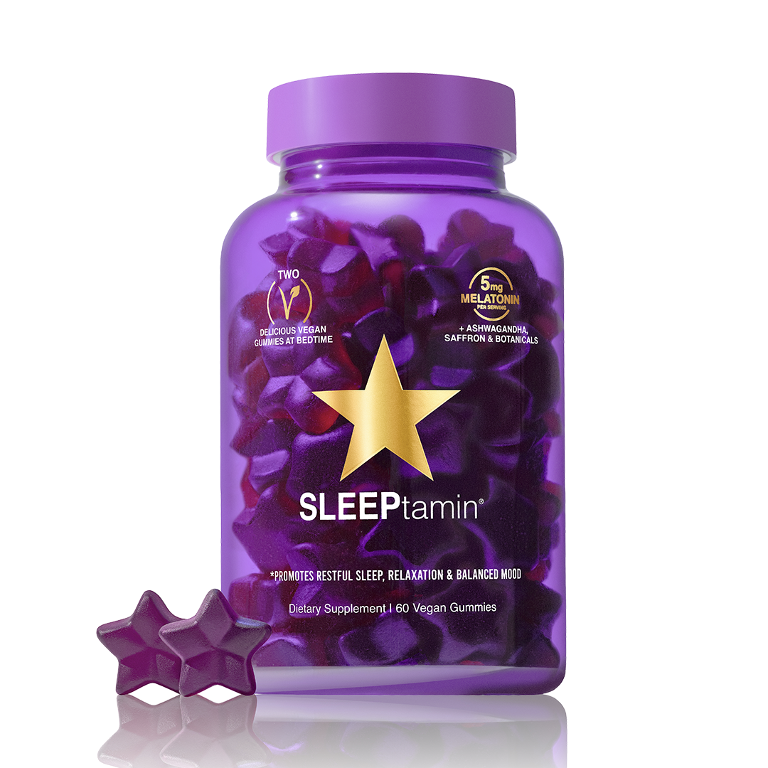 SLEEPTAMIN One Month Supply | Two Vegan Gummies at Bedtime
