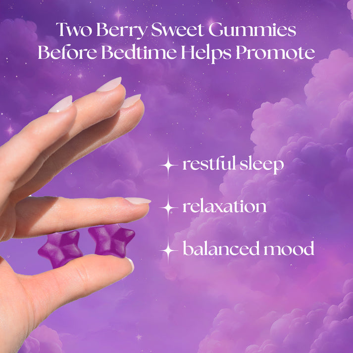 SLEEPTAMIN One Month Supply | Two Vegan Gummies at Bedtime