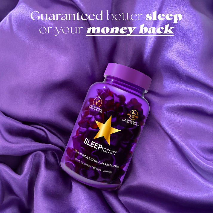 SLEEPTAMIN One Month Supply | Two Vegan Gummies at Bedtime