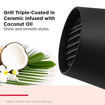 Revlon Pro Collection Smoothstay Coconut Oil Infused Hair Dryer & Volumiser With Diffuser