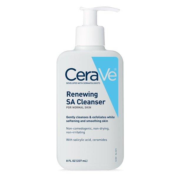 CERAVE RENEWING SA FACE CLEANSER FOR NORMAL SKIN
