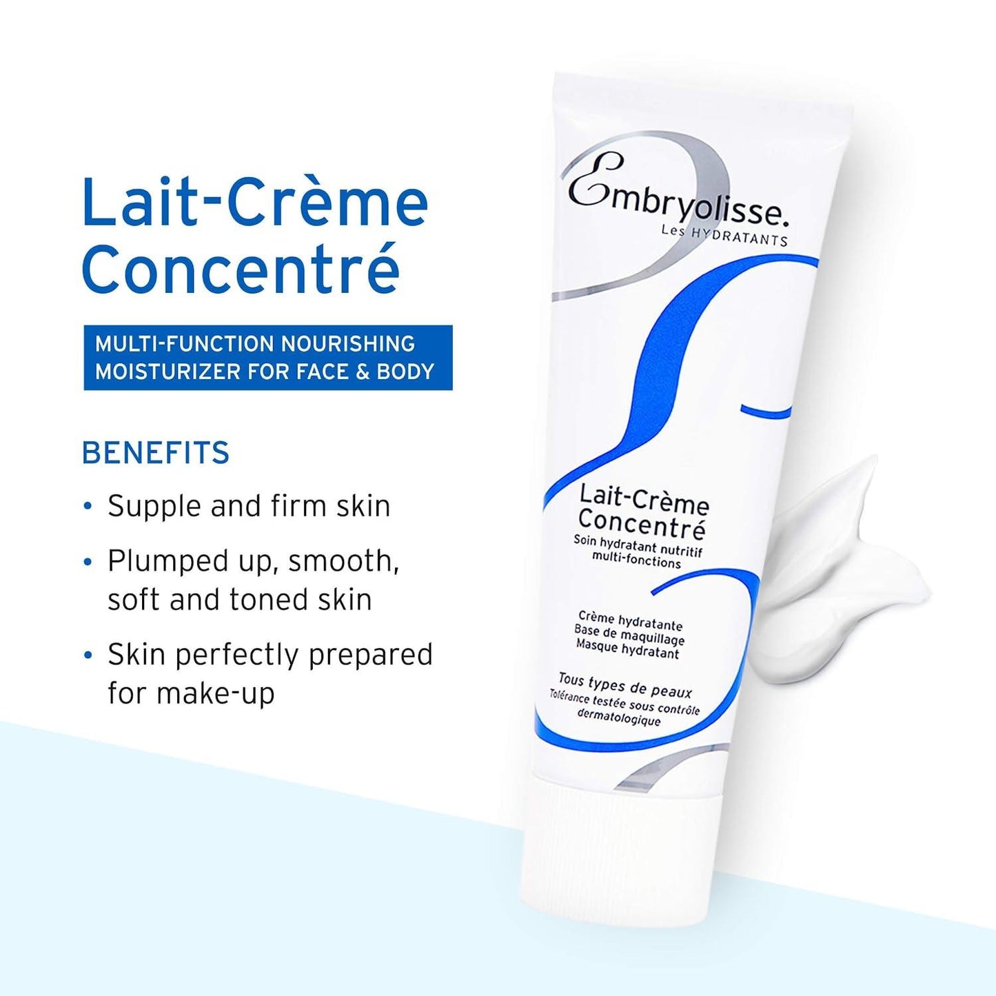 Embryolisse Lait-CrãˆMe Concentr㉠Face Cream & Makeup Primer - Shea Moisture Cream For Daily Skincare (Full Size)q