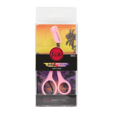 J. Cat Beauty Pro Polish Brow Scissors With Comb - Br53