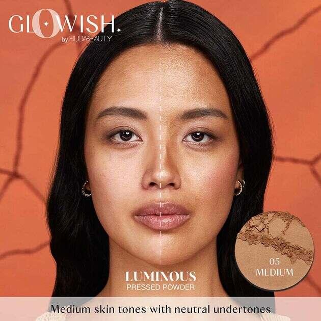 Glowish Luminous Pressed Powder (05 Medium)