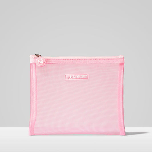 Hairburst Pink Mesh Bag