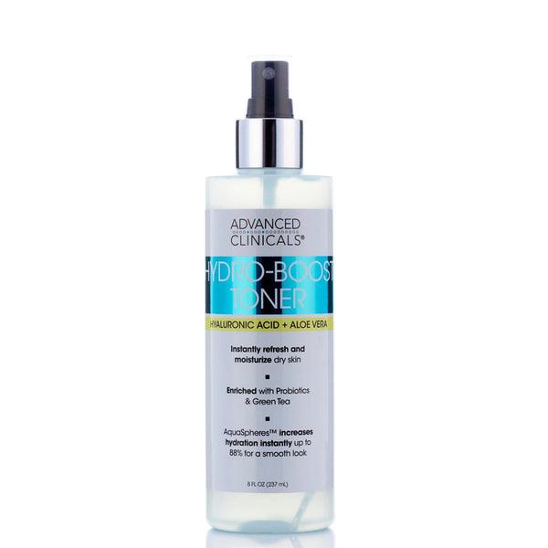 Advanced Clinicals Hyaluronic Acid + Aloe Vera Toner