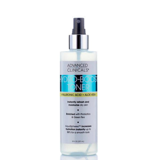 Advanced Clinicals Hyaluronic Acid + Aloe Vera Toner