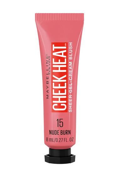 Maybelline New York Cheek Heat Gel-Cream Blush, Face Makeup (Nude Burn 15)