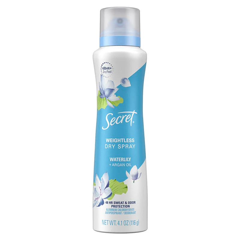 Secret Weightless dry spray (Waterlily)