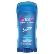 SECRET OUTLAST SWEAT & ODOR 72 HOUR CLEAR GEL DEO MADE IN USA