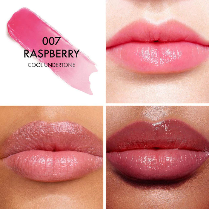 CHRISTIAN DIOR LIP GLOW LIP BALM HYDRATION ( 007 RASPBERRY)