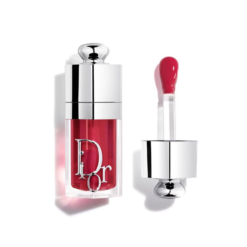 CHRISTIAN DIOR ADDICT LIP GLOW OIL HYDRATING LIP OIL HIGH SHINE GLOSS (085-cupcake sparkly)