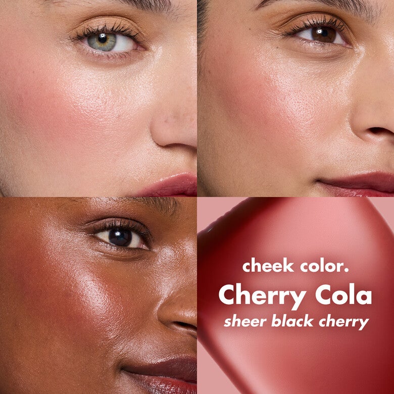 E.L.F COSMETICS SHEER FOR IT BLUSH TINT FOR LIPS AND CHEEKS (CHERRY COLA)