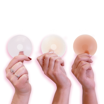 BOOBY TAPE SILICONE NIPPLE COVERS CLEAR