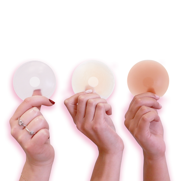 BOOBY TAPE SILICONE NIPPLE COVERS CLEAR