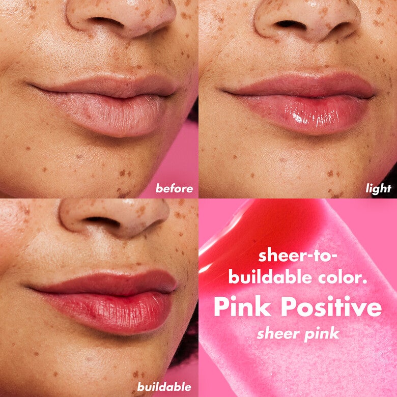 E.L.F COSMETICS SHEER FOR IT BLUSH TINT FOR LIPS AND CHEEKS (PINK POSITIVE)