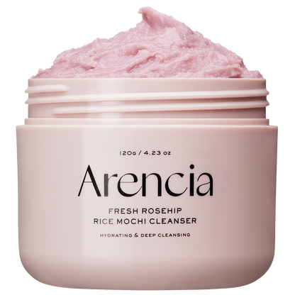 ARENCIA FRESH ROSESHIP RICE MOCHI CLEANSER