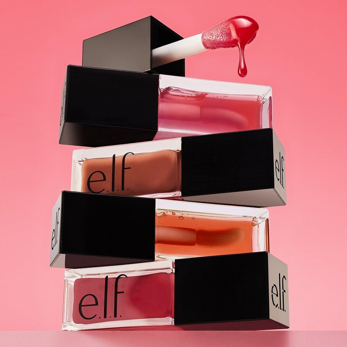E.L.F Glow Reviver Lip Oil (Coral Fixation)