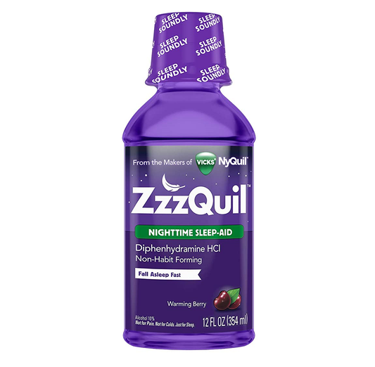 VICKS NIGHTIME SLEEP AID ZZZQUIL WARMING BERRY