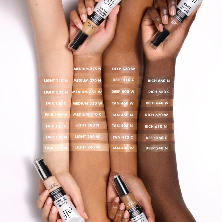 E.L.F HYDRATING CC CREAM SPF 30 FOUNDATION (light 240N)