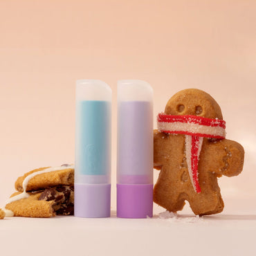 EOS Iced Gingerbread + Milk & Cookies Lip Balm 2-Pack