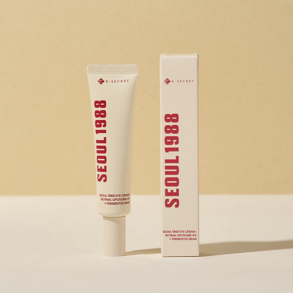 K- SECRET SEOUL 1988 EYE CREAM : RETINAL LIPOSOME 4% + FERMENTED BEAN