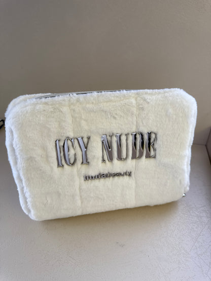 HUDA BEAUTY ICY NUDE MAKEUP BAG