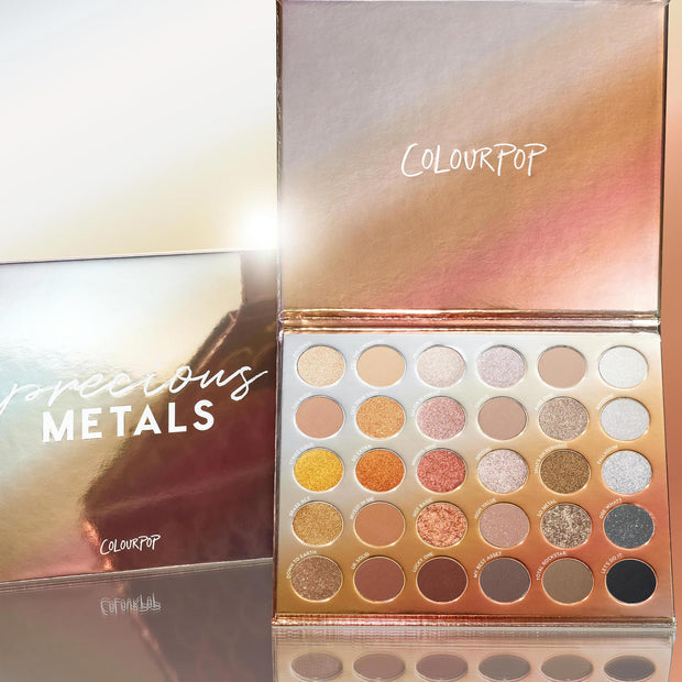 COLOURPOP PRECIOUS METALS SPARKLY NEUTRAL PALETTE