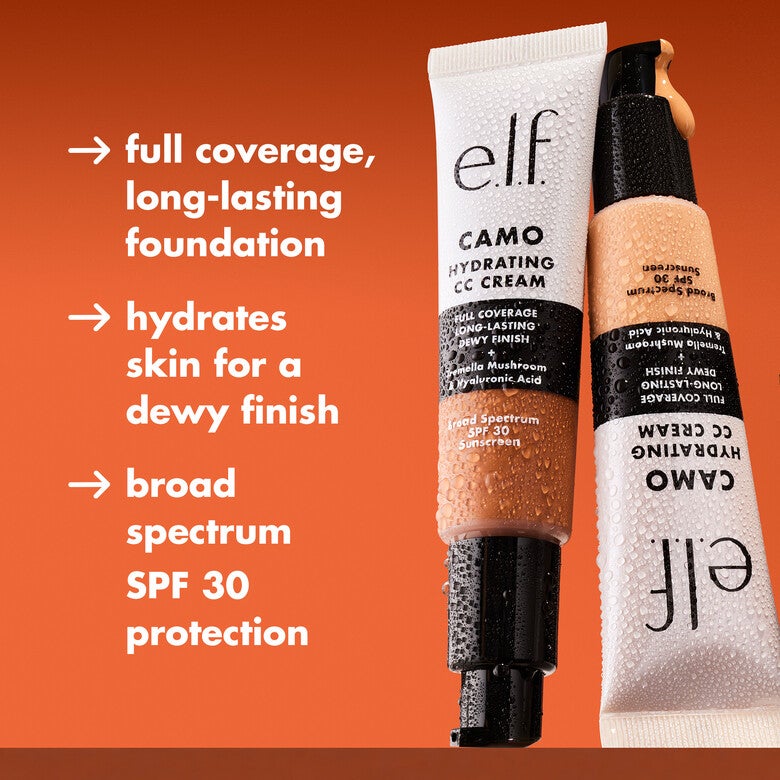 E.L.F HYDRATING CC CREAM SPF 30 FOUNDATION (light 240N)