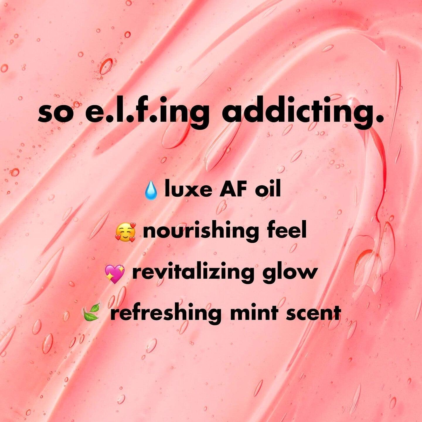 E.L.F Glow Reviver Lip Oil (Coral Fixation)