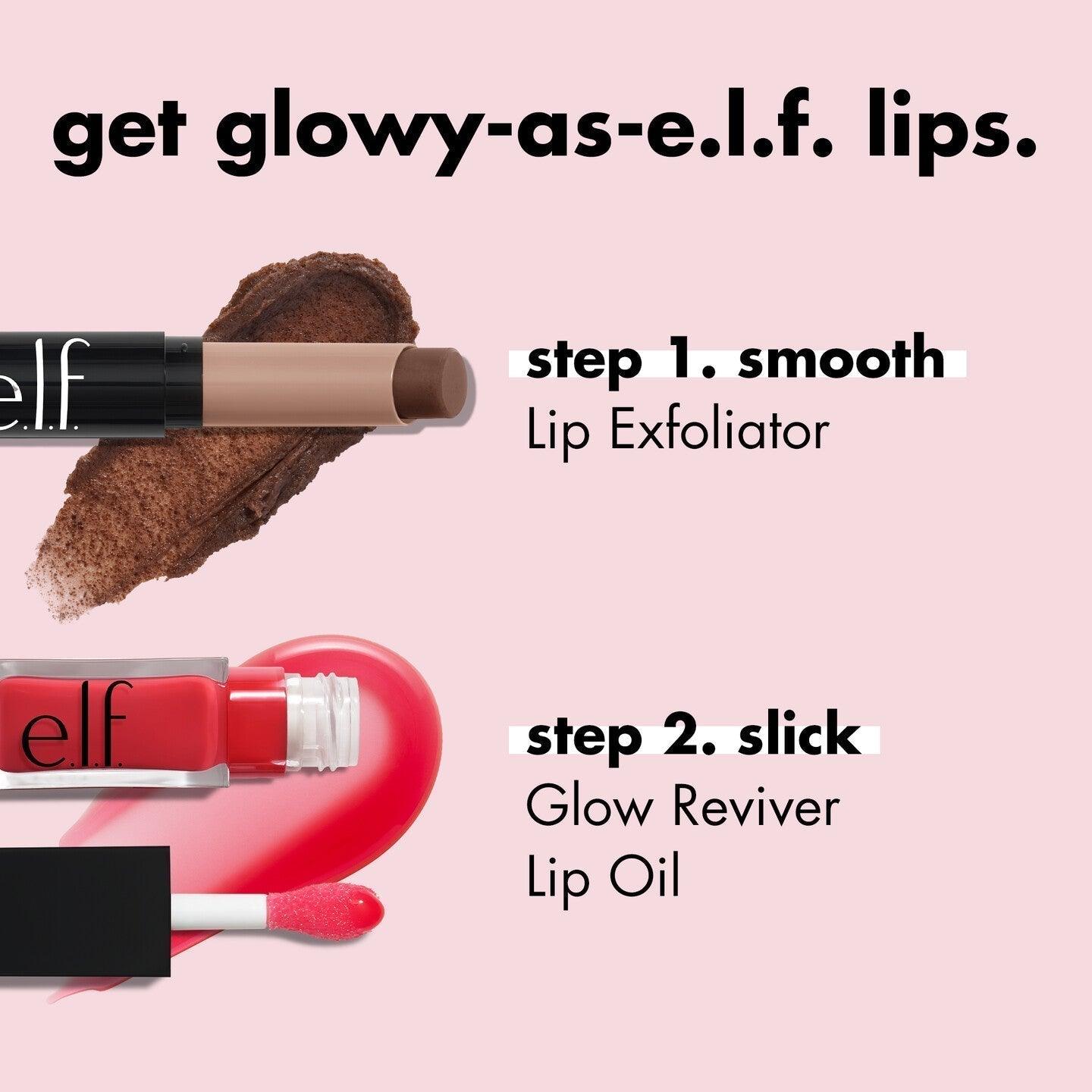 E.L.F Glow Reviver Lip Oil (Coral Fixation)