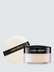 LAURA MERCIER SETTING POWDER + ROND PUFF (ULTRA-BLUR TRANSLUCENT)